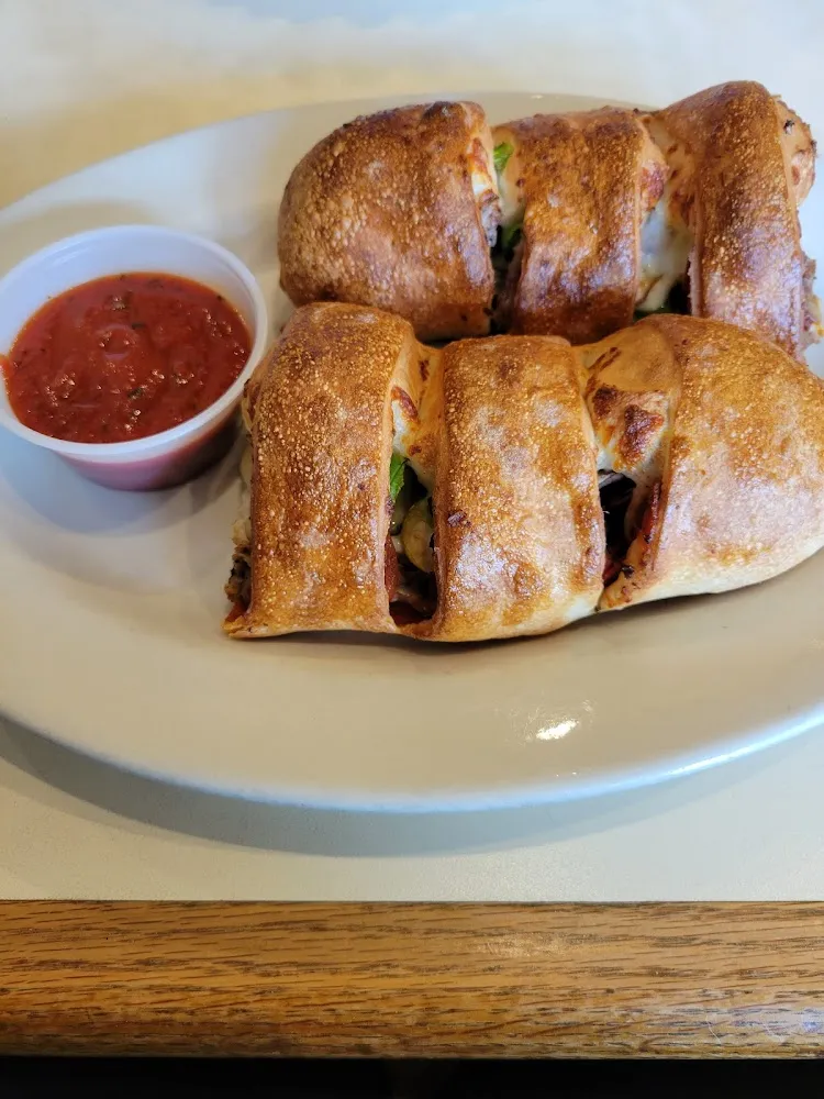 Breadsticks with Pepperoni Stuffed